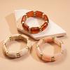Wide Acrylic Bangle Bohemian Retro Hand Ring Unique Wide Chunky Bangles  Summer