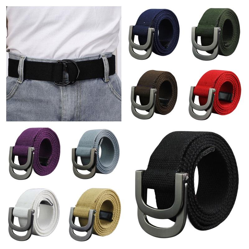 Casual Canvas Belt In Candy Colors Adjustable And Comfortable