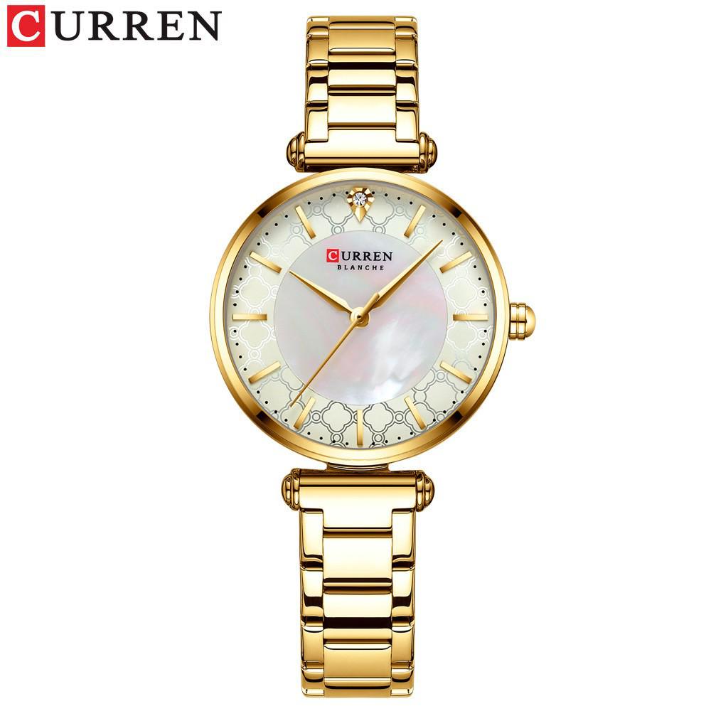Curren 9072 Women s Fashionable Quartz Steel Band Watch