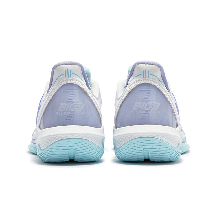 New 361° Big3 4.0 QUICK Ice Blade Low Top Basketball Shoes Women's Glacier Blue 582331105-1