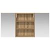 Bathroom Cabinet Set 3 Pcs 100 X 10.5 X 50 Cm Engineered Wood