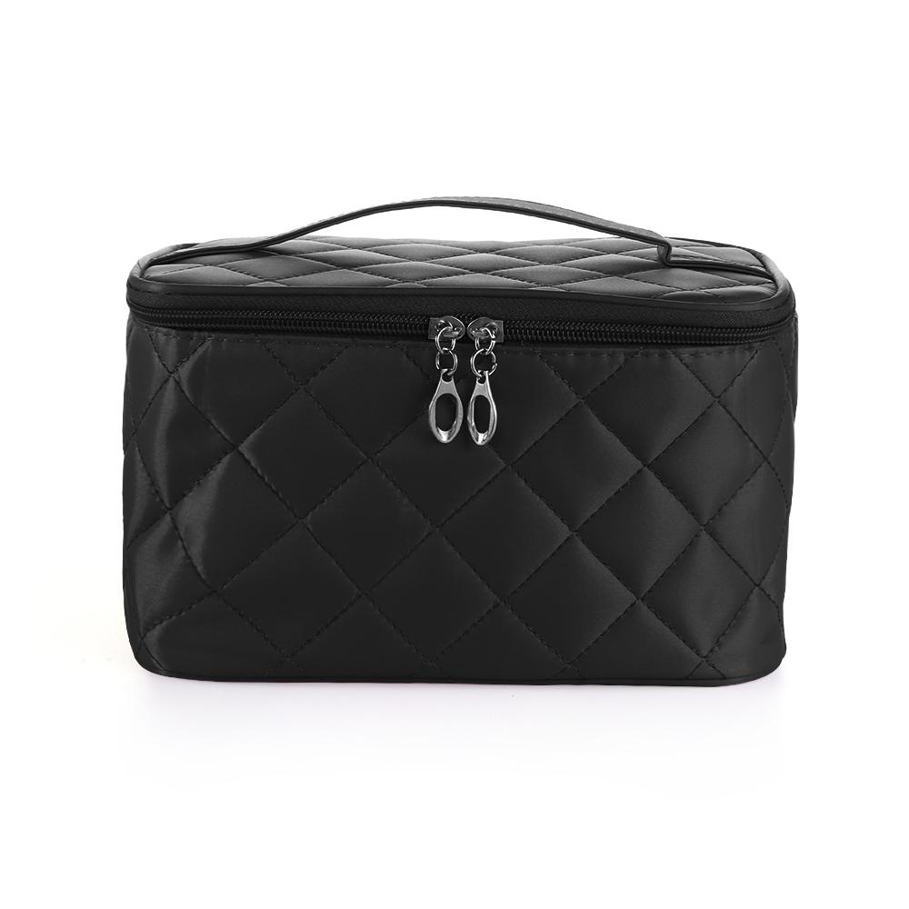 Travel Quilted Cosmetic Bag Multifunctional Large Capacity Waterproof Handbag Cosmetic Cases Women