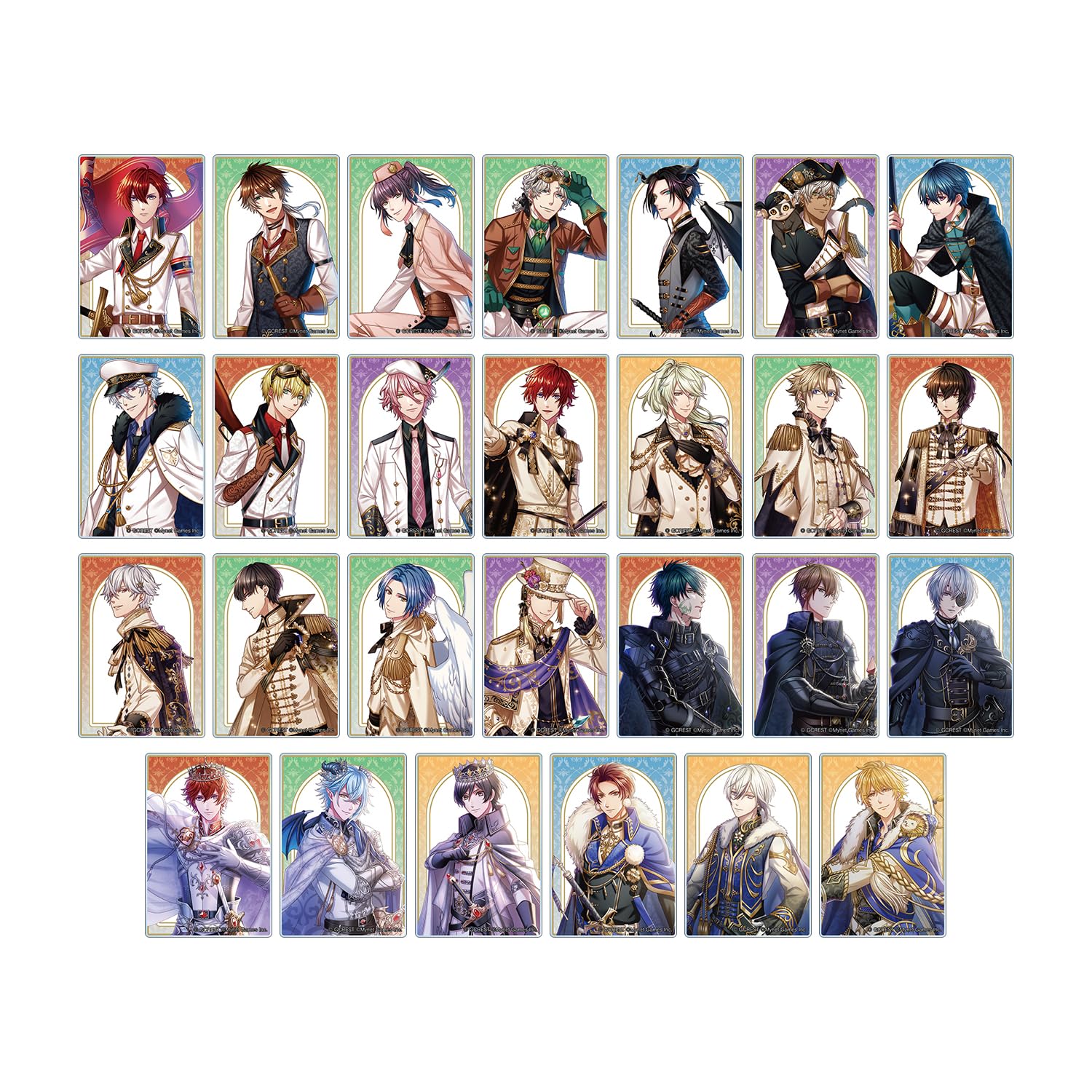 

Dream Kingdom and 100 Sleeping Princes и 6-я годовщина. Торговые акриловые карточки. Коробка из 27 штук. 3-я, 4-я,