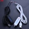 DC 5V LED Dimmer USB Port Power Supply Line Dimming Color-matching Extension Cable With ON OFF Switch Adapter For LED Light Bulb
