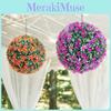 Plastic Flower Ball For Ceiling Decoration With Custom Colors For Commercial And Residential Spaces