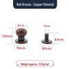 Eco-Friendly Brass Monk Head Accessories: Pacifier Buckle, Car Parts, Phone Cases & Leather Goods