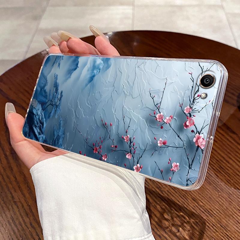 Jelly Casing For Vivo Y66 / V5 Lite Shell Funda For Vivo Y69 Clear Silicone Soft TPU Back Cover Cute Cat Rabbit Heart Phone Case