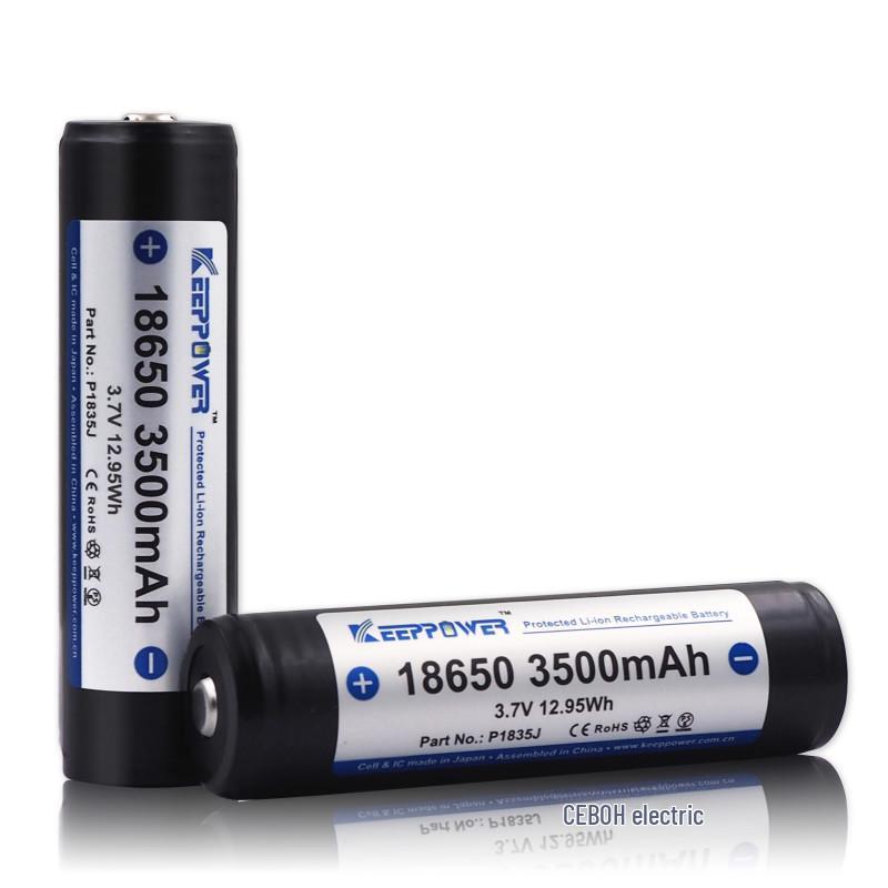 

Аккумулятор для фонарика KeepPower 18650 3500mAh KP P1835J