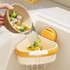Suction Sink Strainer Basket Efficient Food Scrap Filter Durable ABS Kitchen Drain Organizer