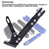 Universal Motorcycle Adjustable Rear Side Kickstand Replacement Electric Bicycles Parking Stand Scooter Replacing Parts