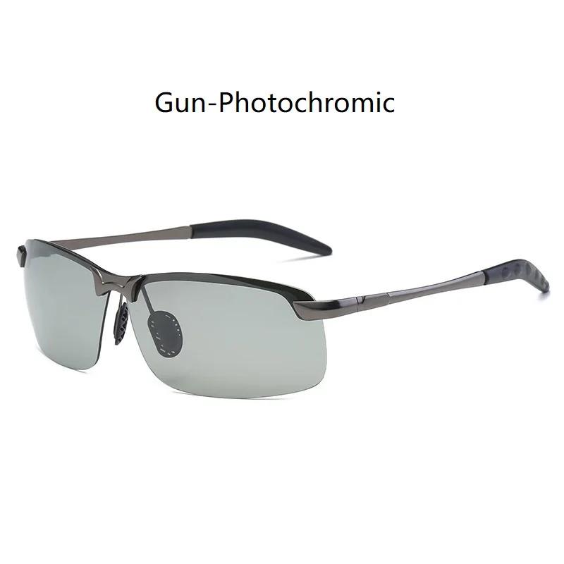 KKJOY Photochromic Polarized Sunglasses UV400 - Day Night Vision Driving Fishing Chameleon Eyewear