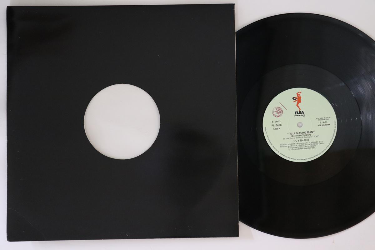 

12inch Record COY MC COY - I m A Macho Man FL8498 FLEA 1991 Italy Dance & Electronica Used