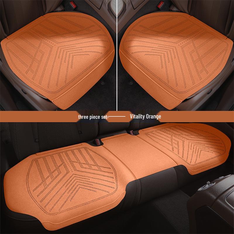 Cadillac Chevrolet Traverse Qijun Zhizai Accord Sylphy Haval Breathable Suede Semi-Surround Seat Cushion