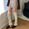 Knee High Balletcore Leg Warmers Strappy Boots Cover Y2K Loose Socks Foot Cover  Women