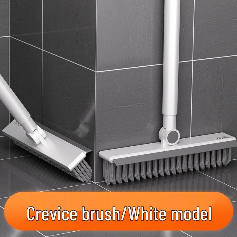 Multi-Functional Double-Sided Bathroom Floor & Tile Groove Cleaning Brush