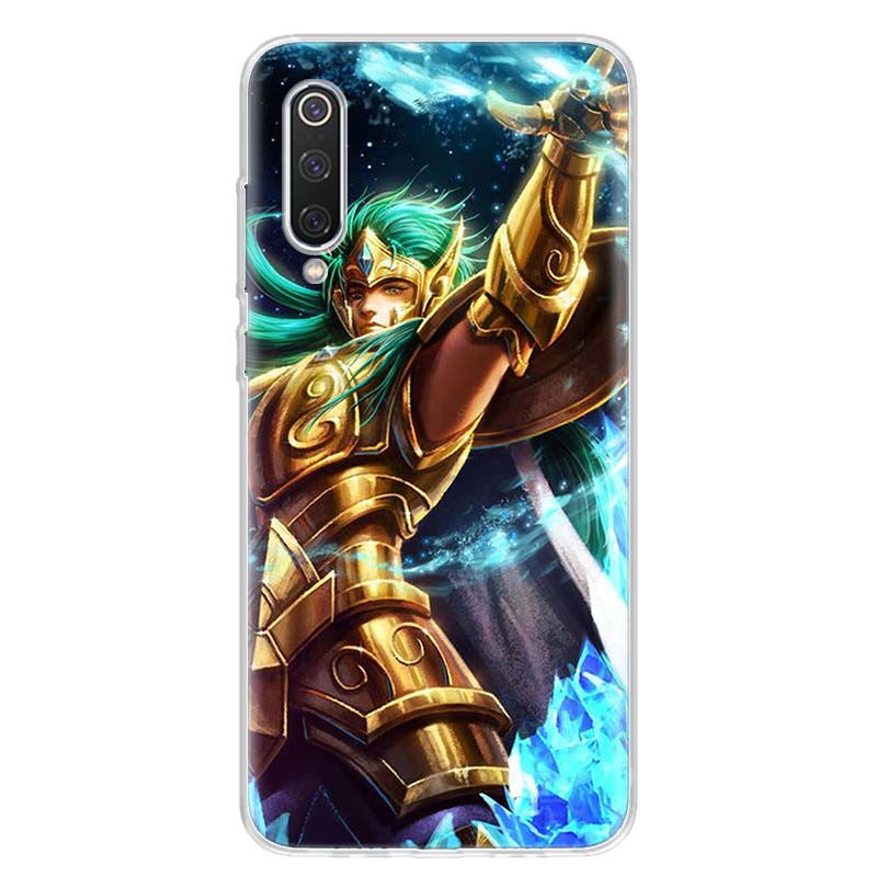 Saint Seiya Anime Cover Phone Case For Xiaomi Redmi Note 10 Pro Max 10S 9 9S 9T 8 8T 11T 11S 11 5G 11E 7 6 5 4X Coque
