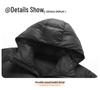 Men's Winter White Duck Down Jacket: Trendy, Thickened, Warm, Fashionable, Unisex