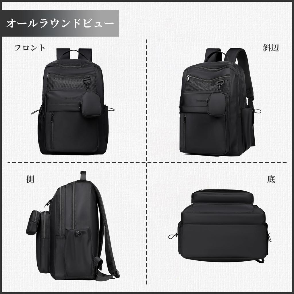 RAKEE Lightweight Business Large Perfect for Business and Stylish Backpack, Capacity, Multifunctional, Popular, Trips, Travel, Commuting, School,