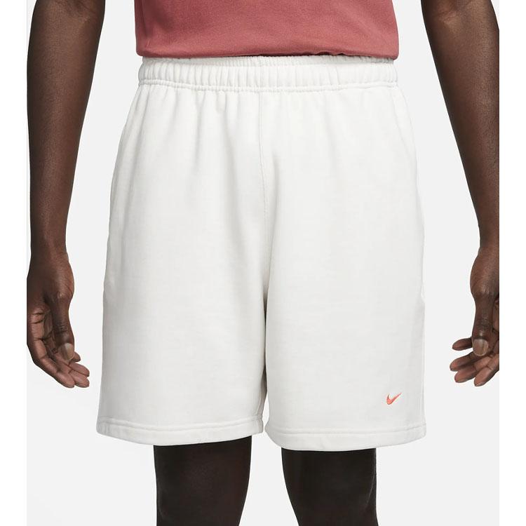 Nike Solid Color Logo Pocket Shorts Men Shorts White DX0817-030