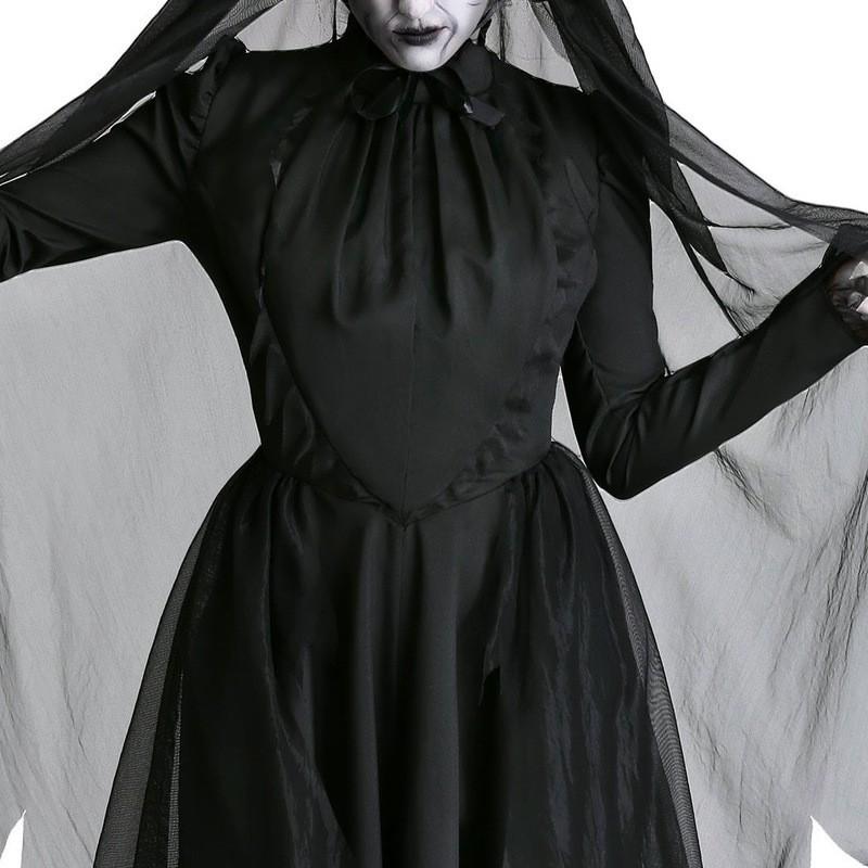 Halloween Costume Women Horror Ghost Bride Zombie Vampire Devil Outfit Bar Party Stage Performance