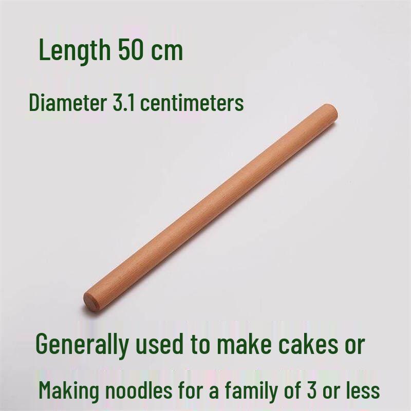 Yu Zhu Xun Thickened Beech Wood Rolling Pin