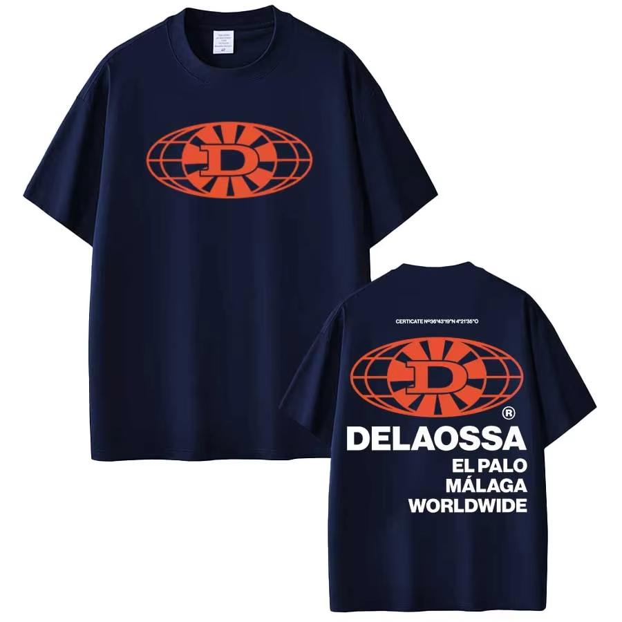 Rapper Delaossa Veneno Album Tour T Shirt for Men Women Hiphop Streetwear 2026 Springsummer Tops Pure Cotton TShirt