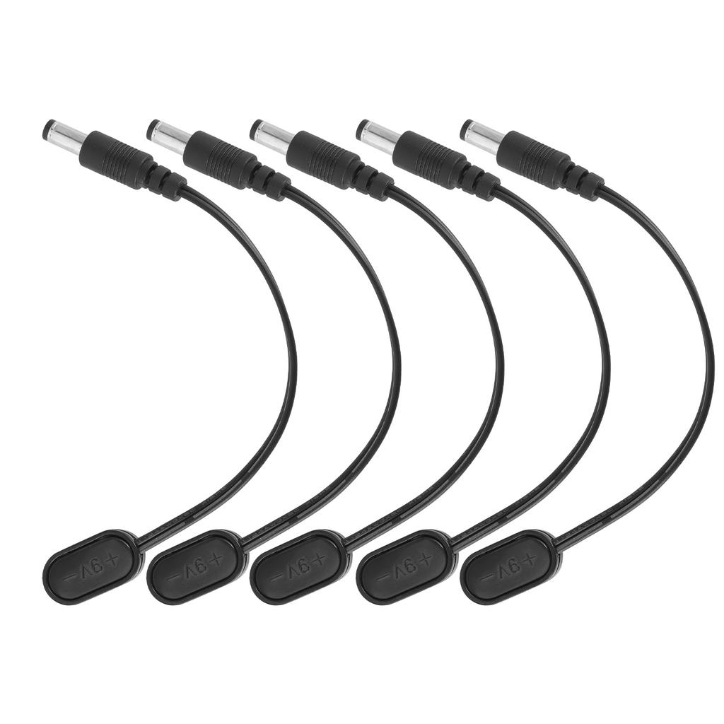 9V Battery Clip Converter Snap Connector Power Supply Adapter for Guitar Effect Pedal