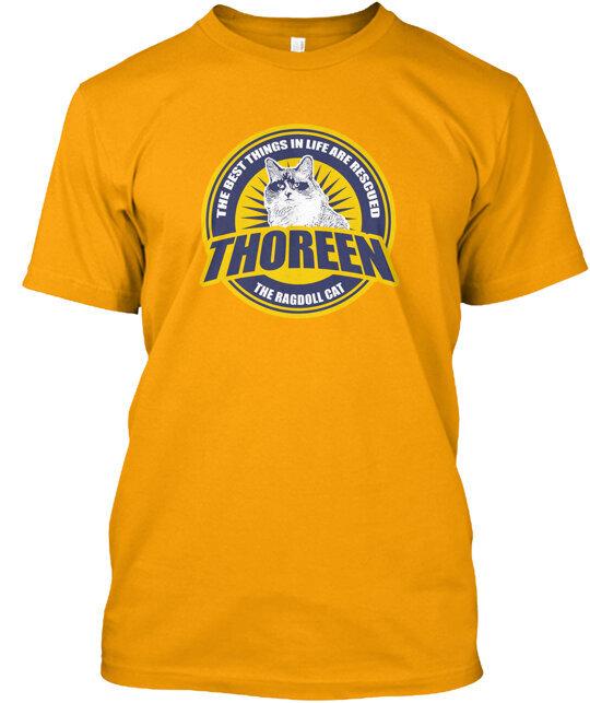 THOREEN The Ragdoll Cat T-Shirt Made in the USA Size S to 5XL Unisex T-Shirt L