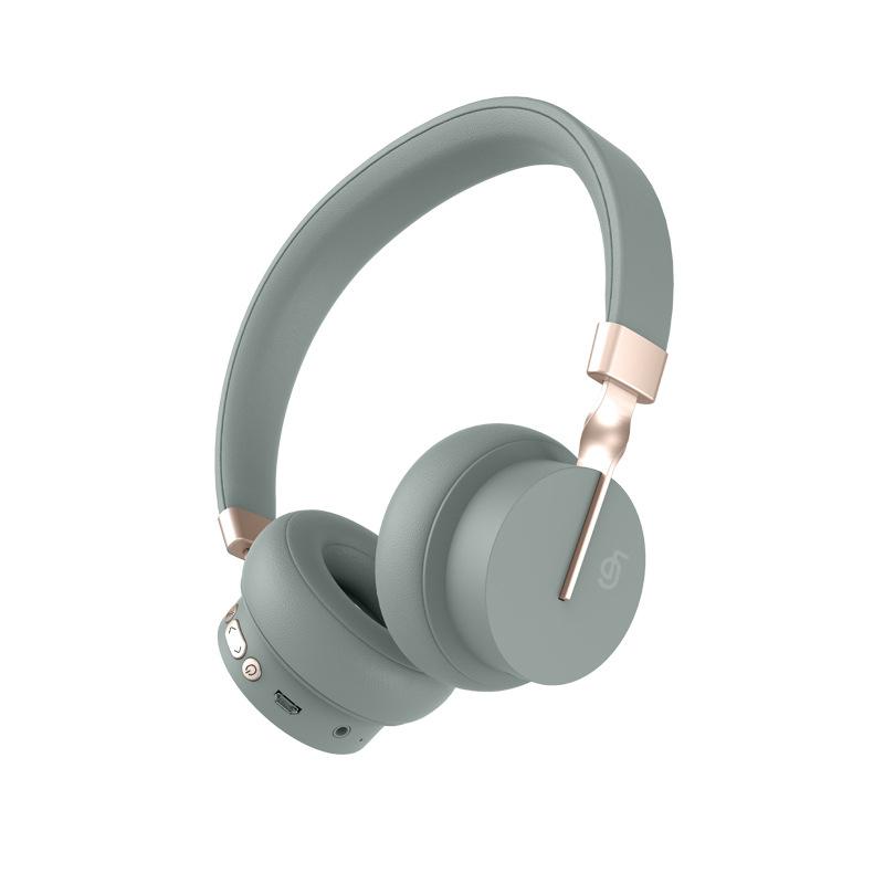 Bluetooth Headset OHPA P3 On Ear Noise Canceling Greed