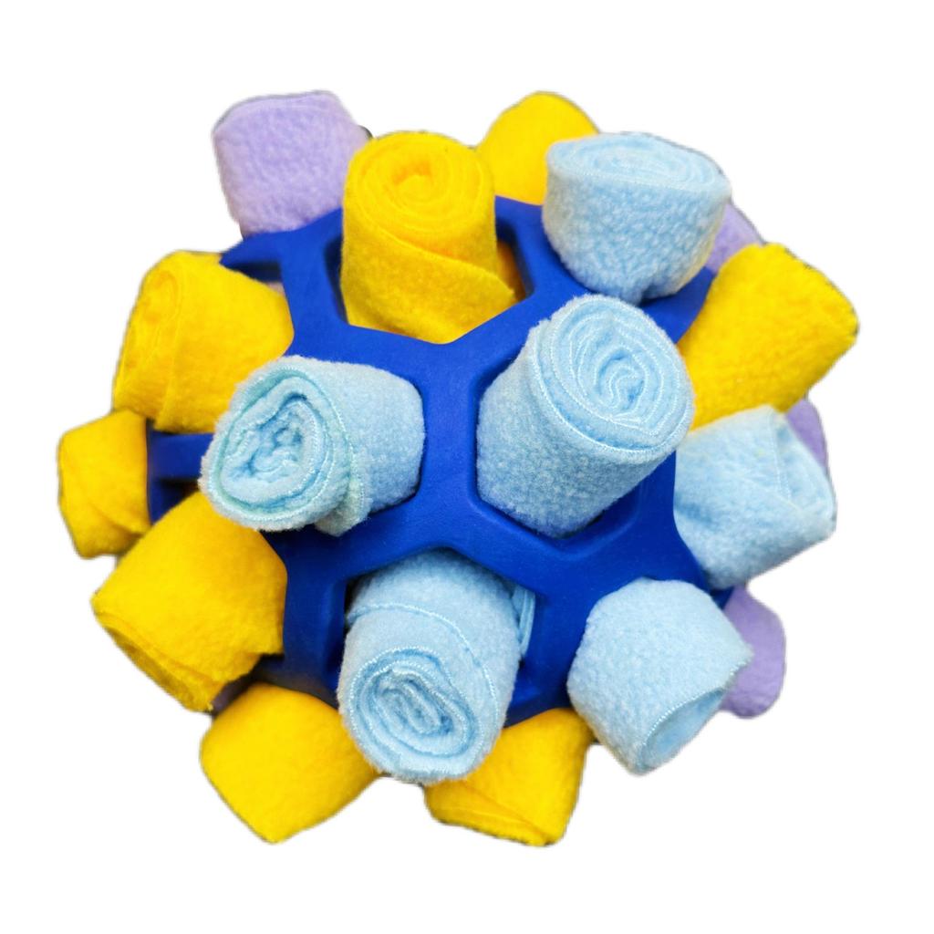 Enhanced Bite-Resistant Pet Snuffle Ball Puzzle Toy