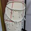 Stylish Belly Body Chain Women Waist Chain Imitation Pearls Texture Suitable for Festival and Fashion Various Occasion