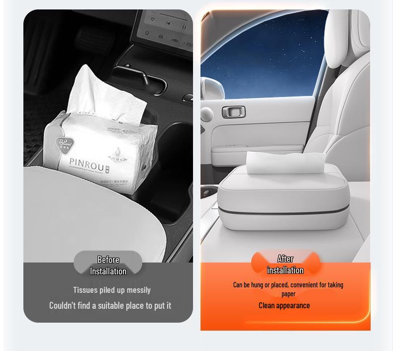 Nissan N7 Armrest/Seat Back Tissue Holder for New Model Cars