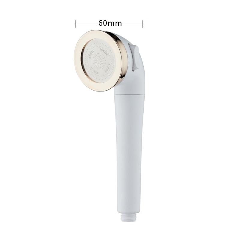 Spot Chrome Finish Easy Install ABS Removable Washable PP Filter Handheld Shower Ionic Shower Head Bathroom Faucet Accessories