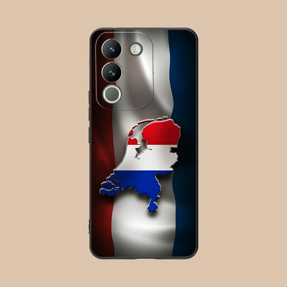 Netherland Dutch Flag TPU Mobile Phone Case for VIVO Y77 76 75 74 73 72 58 56 55 51 50 38 36 Y19 Y18 Y03 Y01 5G Colorful Cover