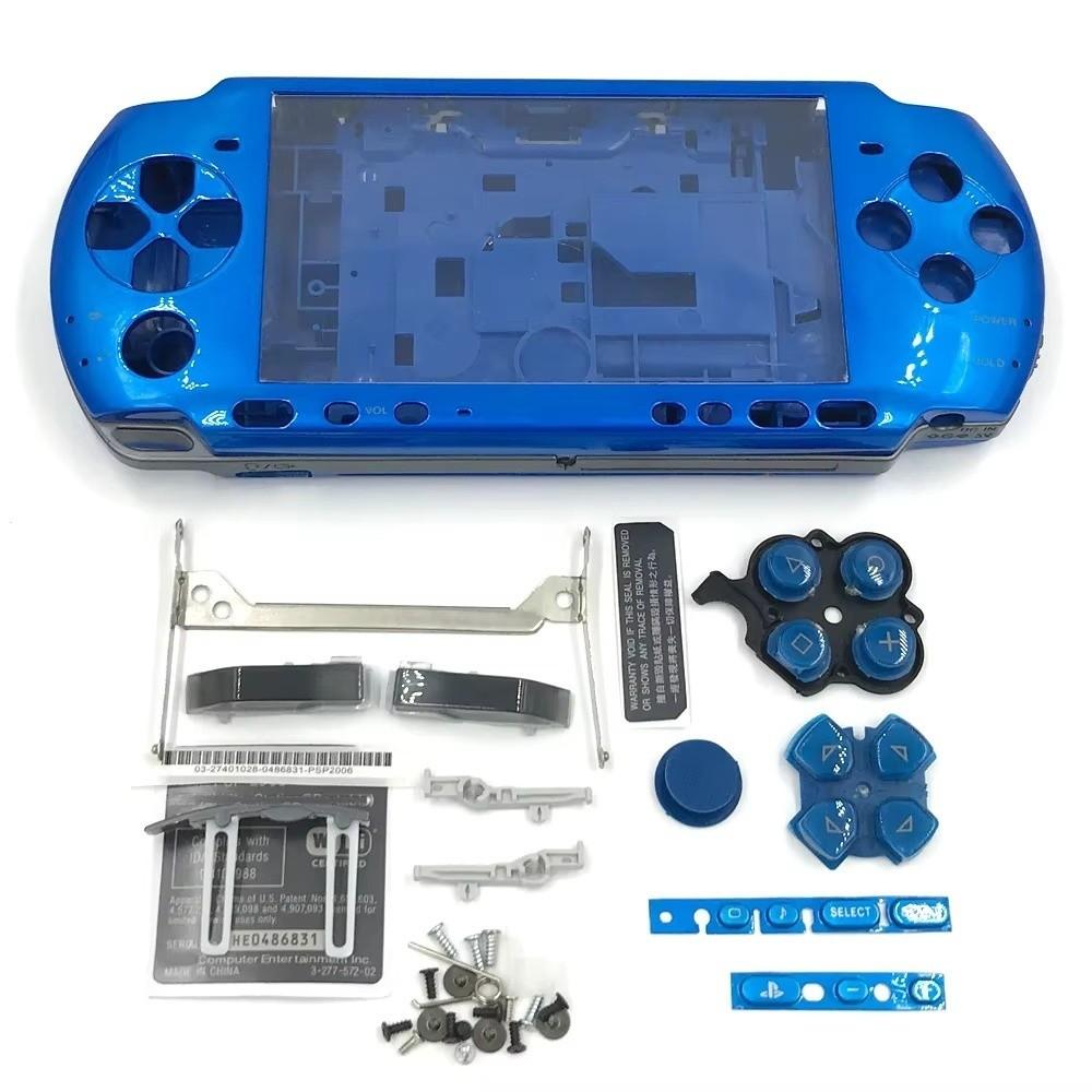 With Buttons Kit Protective Case Kit With Screws Console Replacement for PSP3000