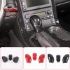 ABS Carbon Fiber For Chevrolet Corvette C6 2005-2013 Car Gear Shifter Gear Protector Head Cover Cover Car Interior Accessories