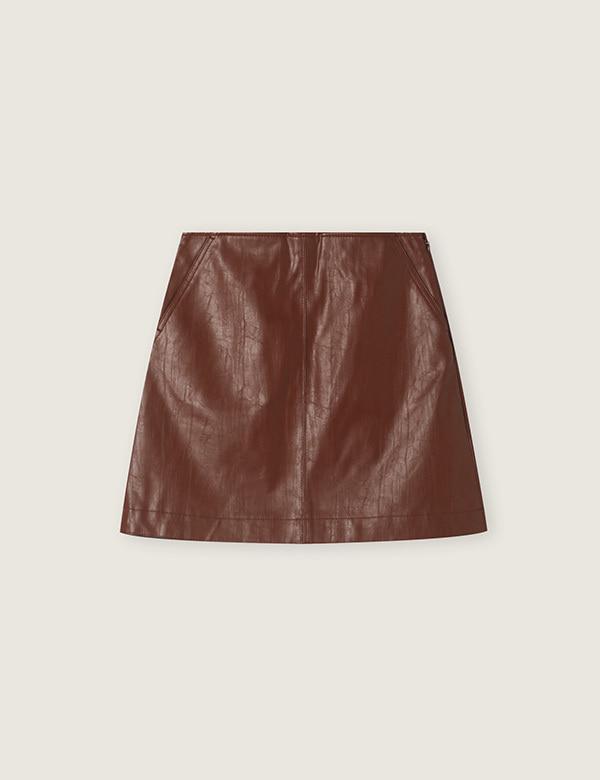 Roem Faux Leather Mini Skirt_Rmwhf4Tr22