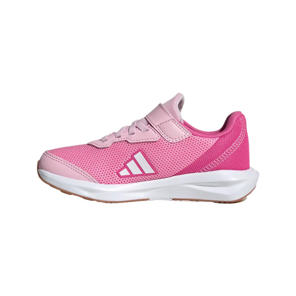 Adidas Faito Fabric EL Comfortable Fashion Versatile Low-Top Kids Casual Shoes Kids Casual Shoes Blessing-Pink White Clear-Pink JQ9516