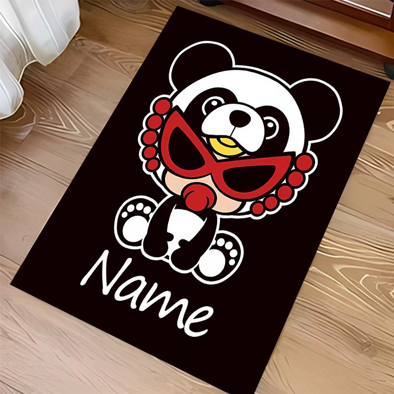 Custom Personalization Hysterical Mini Print Area Rug - Soft, Washable Non-Slip Indoor Mat,Living Room,Home&Office Decorative Rug