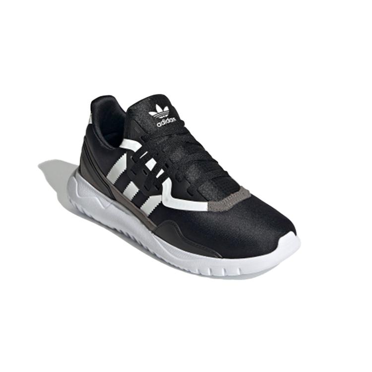 Adidas Originals Flex Collection El C Low top Sports Casual Shoes Black White Children Aged 3 7 Years Old FX5323