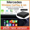 Wireless Carplay potrivit pentru Mercedes Benz ABCE CLA GLA GLK ML Sprinter NTG4.5 Becker Modul Android Auto Navigation