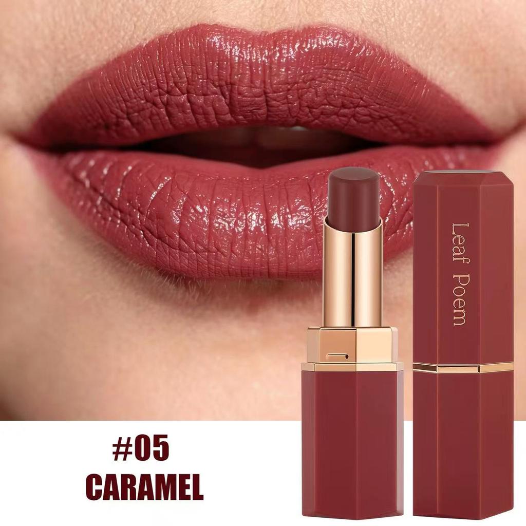 Octagonal Beveled Moisturizing Lipstick,Waterproof, Moisturizing, Long Lasting, Easy To Apply, and Enhances Your Complexion