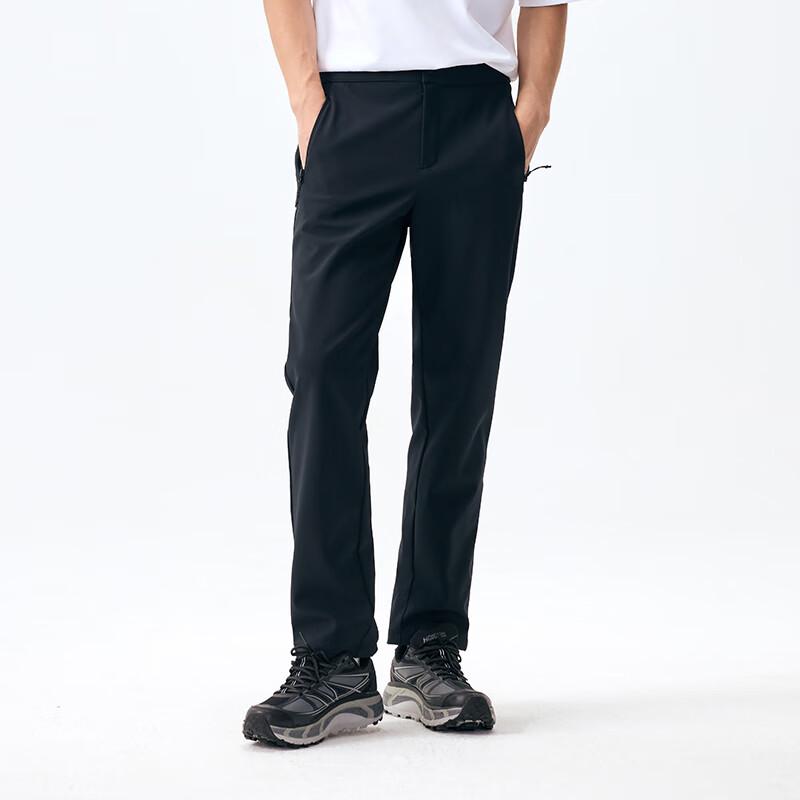 Lanbu Men's Winter Softshell Sport Casual Pants