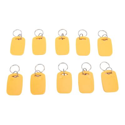 10pcs IC ID Cards Readable Writable Double Frequency Multifunctional Door Access ID Keyfobs for Residential Areas Parking Lots Enterprises Malls