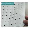 HANDUNYOU Large White Grid Non-Slip Bathroom Shower Mat