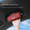 DJSA5 2Pc Car Anti Slip Pull Glove Car Leather Handle Protector Cover sticker For BMW F20 E60 E34 G30 E48 F30 X3 Performance M F40 E90