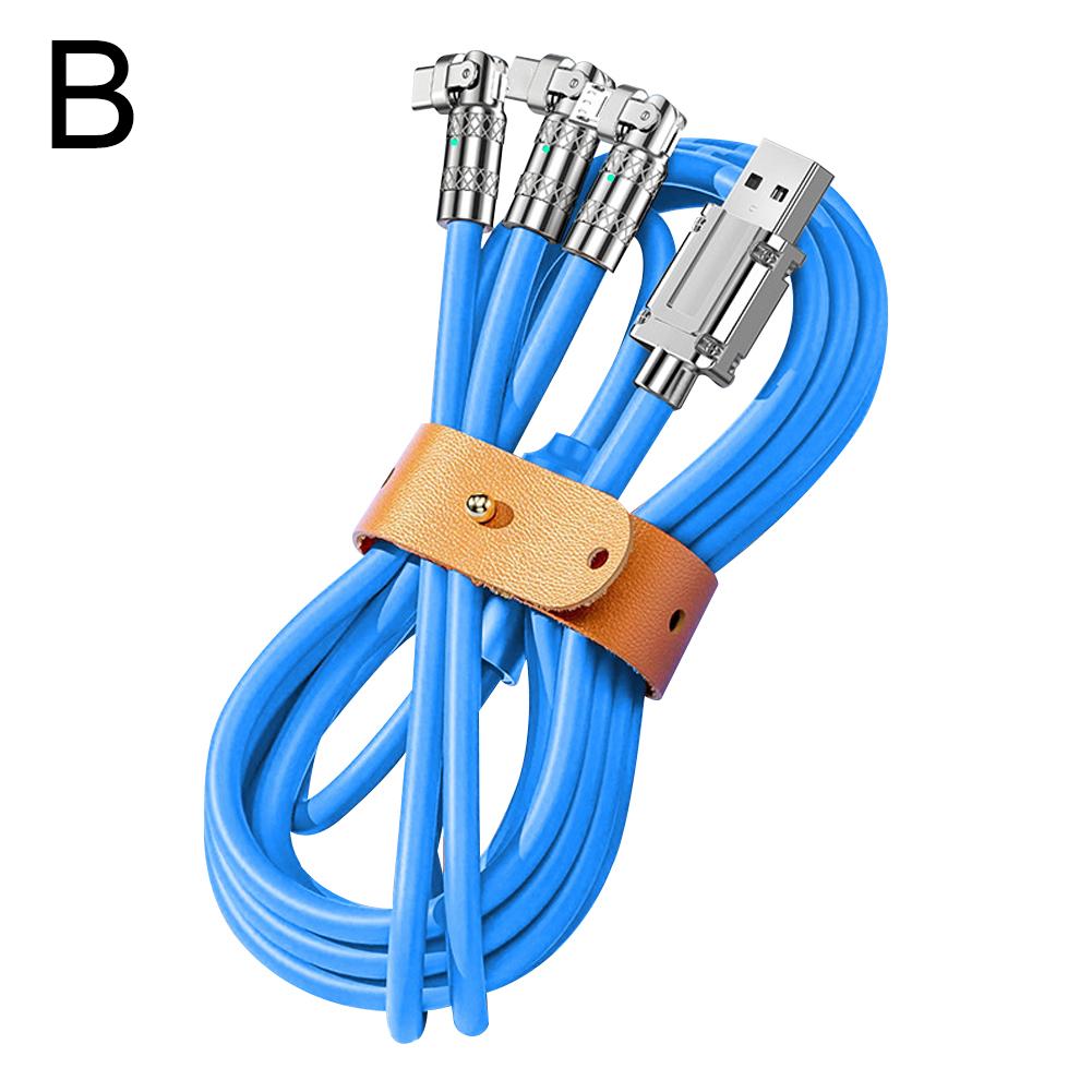 

Поворот Один Перетащите Три Линии Данных Вращение 180 Градусов Перетащите Полюс Зарядки Три Один 120 Вт Super Pa E1F9 blue-3IN1