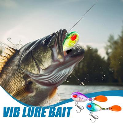 Fishing Lure Lures For Fishing Vibration Bait Outdoor Sports Accessory For Enthusiasts Lake River Streams Freshwater Trout Perch