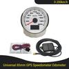 85mm Boat Car 0-120KM/H 0-200KM/H GPS Speedometer with 8 Colors Backlight Waterproof Speedometer 9~32V Trip\COG\ODO
