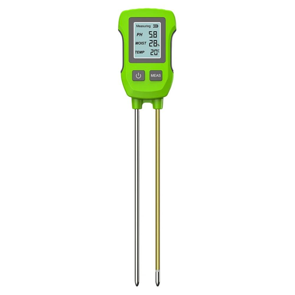 High Accuracy Soil Tester LCD Screen Soil  Humidity Detector Soil Thermometer  Gardening Tool